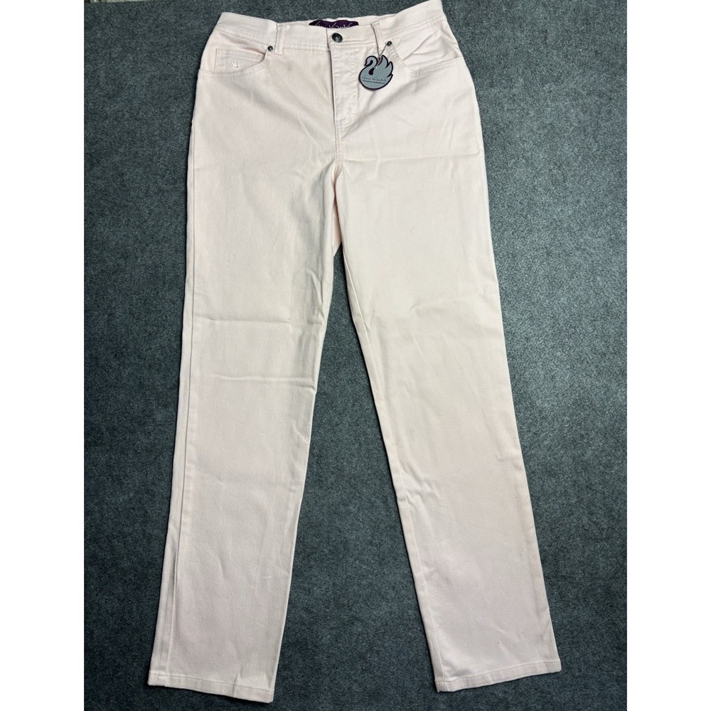 Gloria Vanderbilt Classic Fit Stretch Jeans Women's Size‎ 6 Pink NWT 29x30